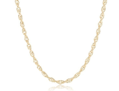 enewton N17ROPCG 17" Choker Rope Chain - Gold