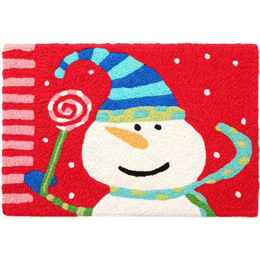 Jellybean JBL-JHN018 Snowman & Lollipop Rug