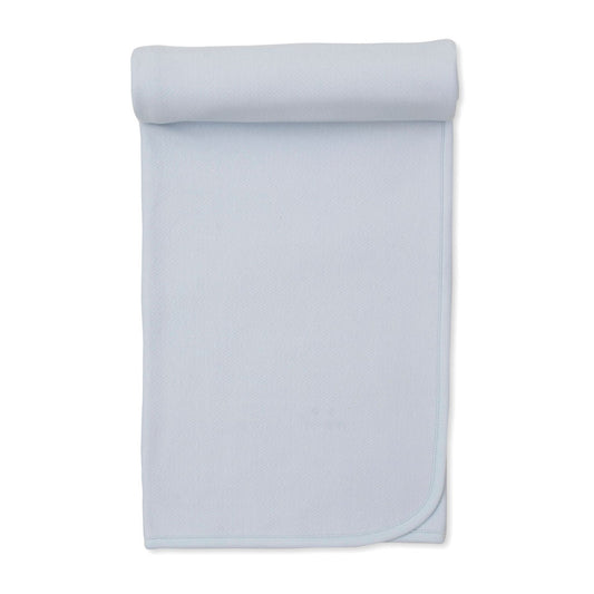 Kissy Kissy KB713137O Sweet Homecoming Jacquard Blanket - Light Blue