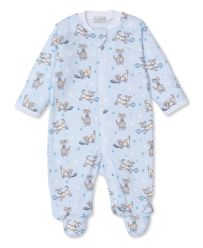 Kissy Kissy KBQ10641N PJs Fetch Zipper Footie