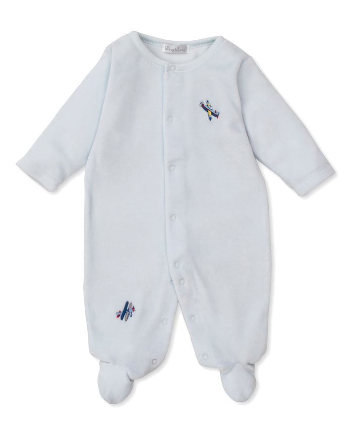 Kissy Kissy KBQ12408N Air Adventures Velour Footie