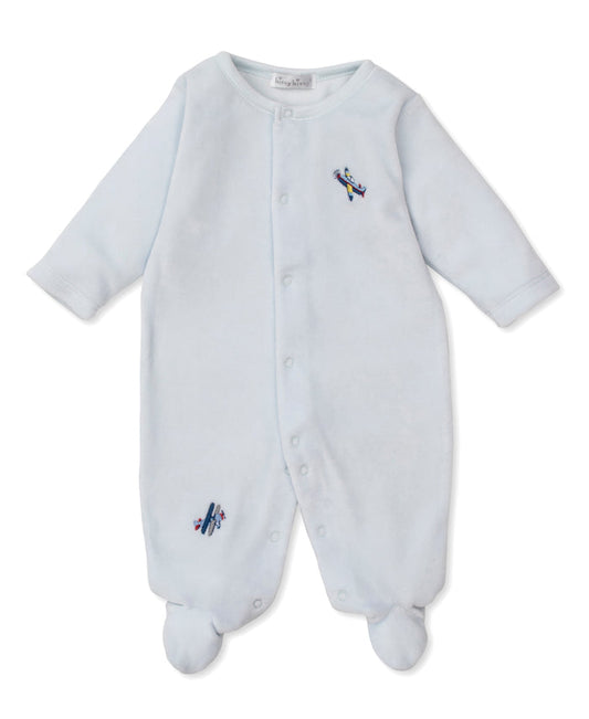 Kissy Kissy KBQ12408N Air Adventures Velour Footie