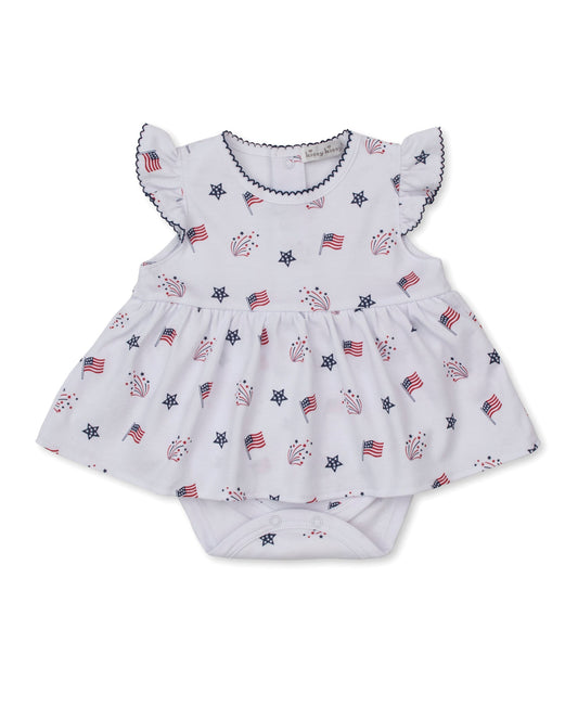 Kissy Kissy KG813465I Star-Spangled Freedom Bodysuit Dress