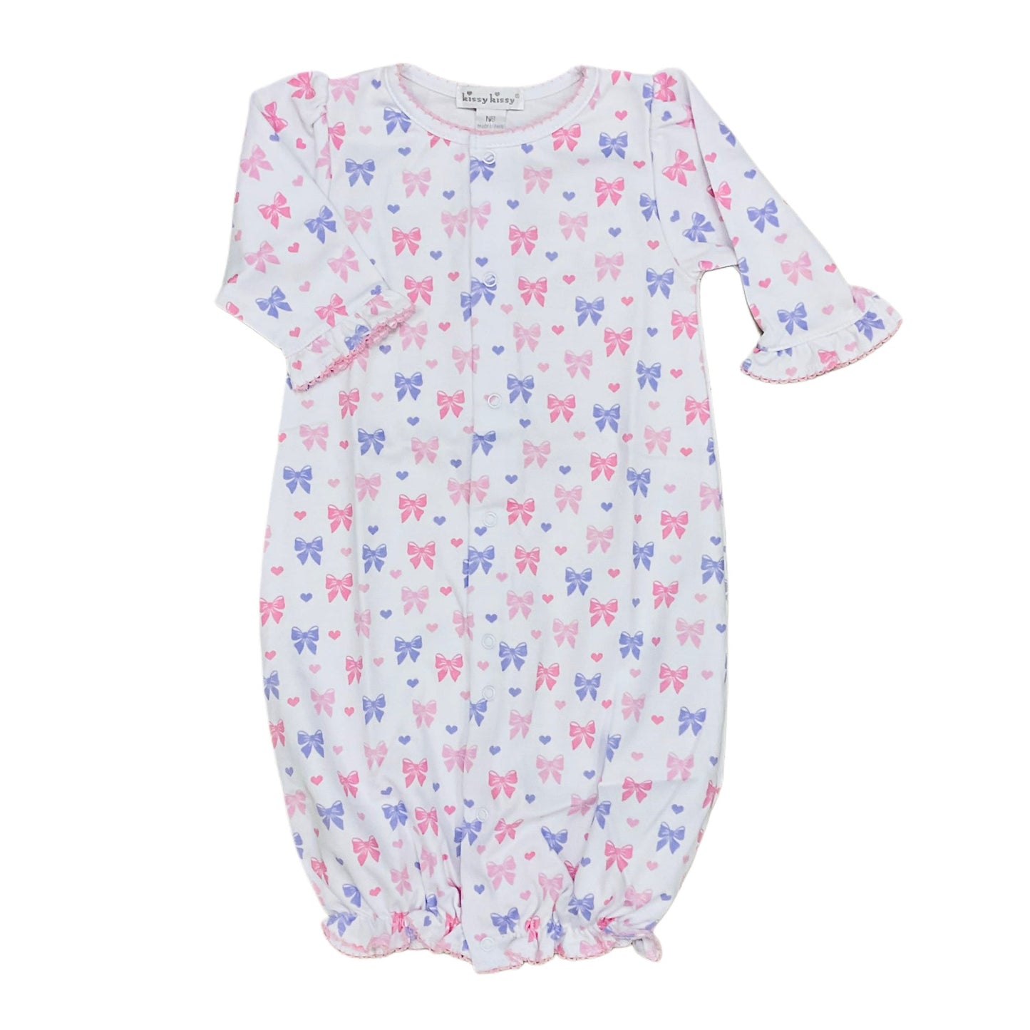 Kissy Kissy KGW12720N Billowy Bows Conversion Gown - Small