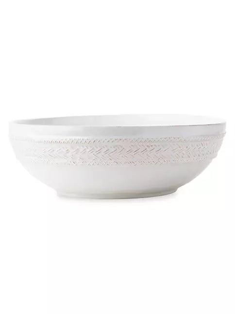 Juliska KH31X/10 Le Panier Whitewash 12" Serving Bowl