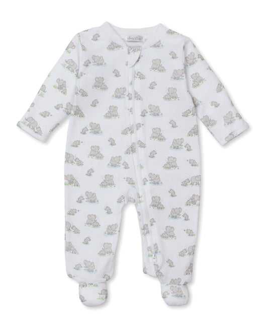 Kissy Kissy KNQ12383N Elephant Espirt footie with Hat set