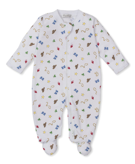 Kissy Kissy KNQ13086N Western Cowboy Zipper Footie