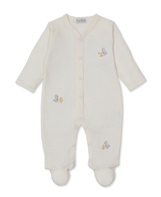 Kissy Kissy KGNQ13362N Duck Pond Footie - Yellow