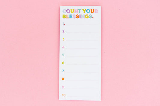 Taylor Elliott Designs LP-12 Blessings List Pad