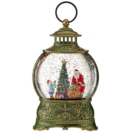 Regency International MTX74279 Santa Lantern Water Globe
