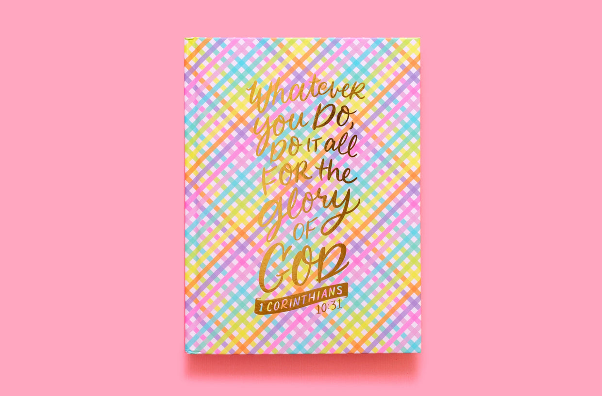 Taylor Elliott Designs NBK-24 Notebook - Whatever You Do Colorful Weave