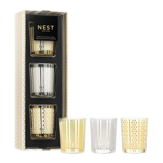 Nest NEST174HBWC Votive Candle Trio Set