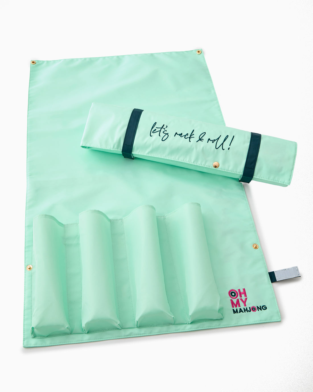 Oh My Mahjong OMM111 Mint Let's Rack & Roll Bag