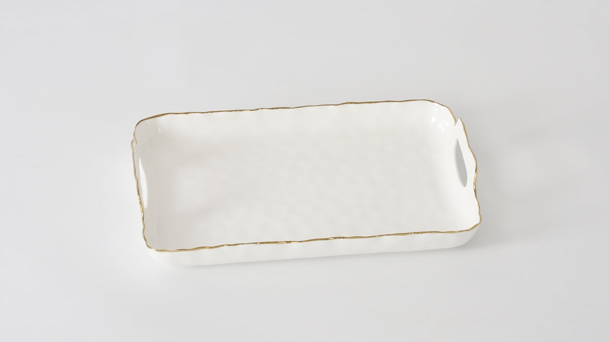 Pampa Bay POR0014WG Rectangular Tray with Handle