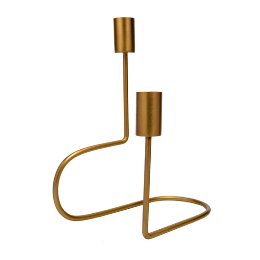 Rosha Living S22P047 Lily Double Candle Holder