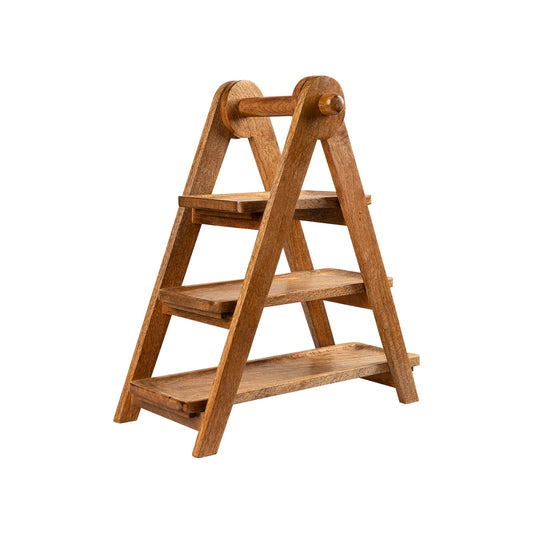 Rosha Living S24K113 Cedar Dessert Stand