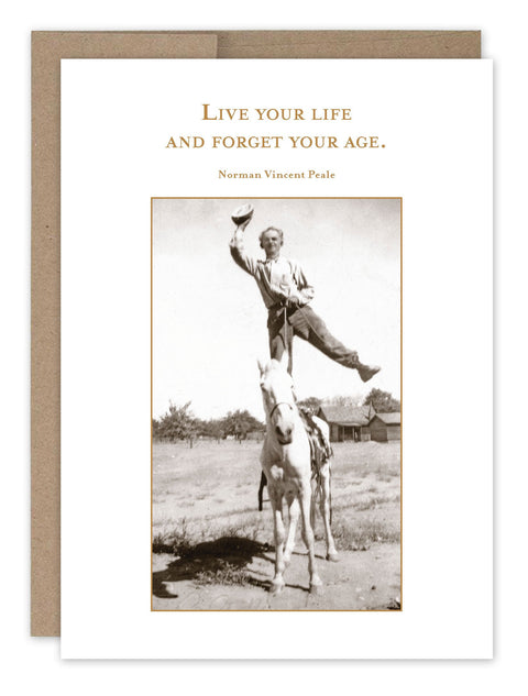 Shannon Martin SM394 Live Your Life Birthday Card