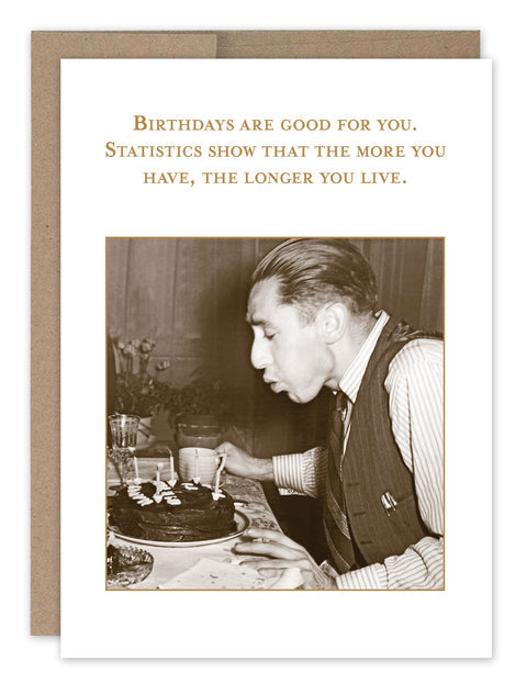 Shannon Martin SM661 Longer You Live Birthday Card