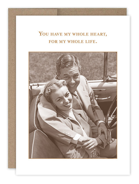 Shannon Martin SM749 Whole Heart Anniversary Card