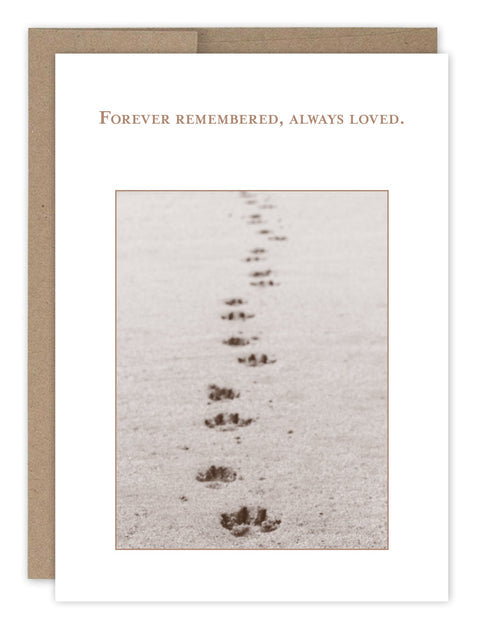 Shannon Martin SM788 Forever Remembered Pet Sympathy Card