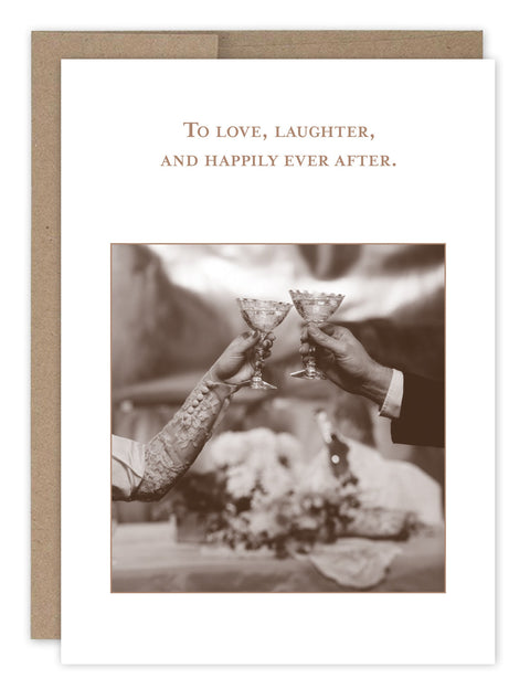 Shannon Martin SM795 Happily Ever After Wedding Card