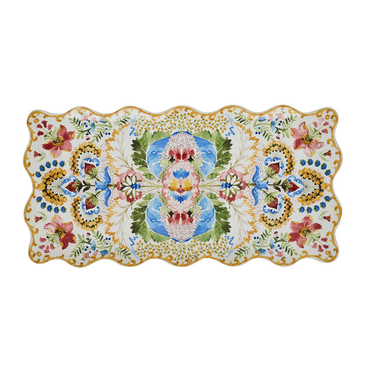 Juliska SOF119/88 Sofia 16" Rectangular Platter - Multi