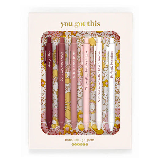 Snifty SPBS041 You Got this Quotable Gel Pen Set