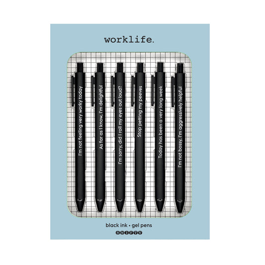 Snifty SPBS043 Worklife - quotable gel pen set
