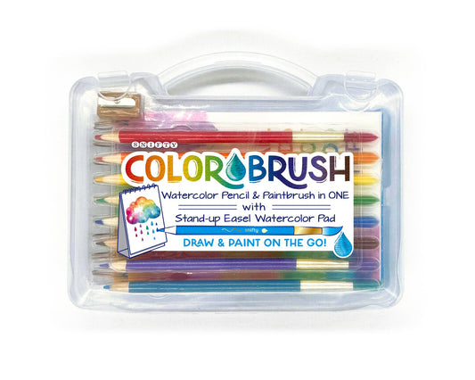 Snifty SPCBT01 Colorbrush On The Go - watercolor pencil/paintbrush kit