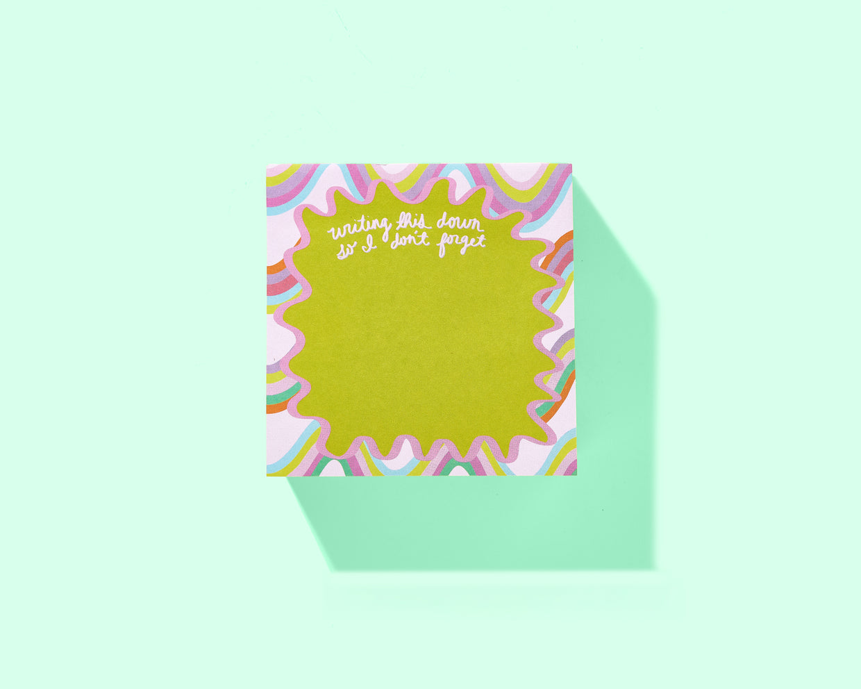 Taylor Elliott Designs SR-17 Wavy Sticky Reminder Pad