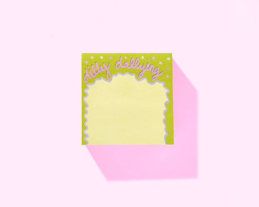 Taylor Elliott Designs SR-19 Dilly Dallying Sticky Reminder Pad
