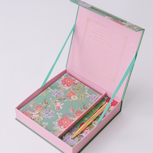 Good Juju Ink ST0018 Bird Menagerie Illumination Luxury Stationery Set