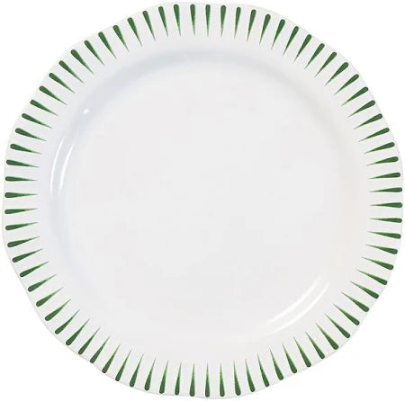 Juliska STS01/29 Sitio Stripe Dinner Plate - Basil