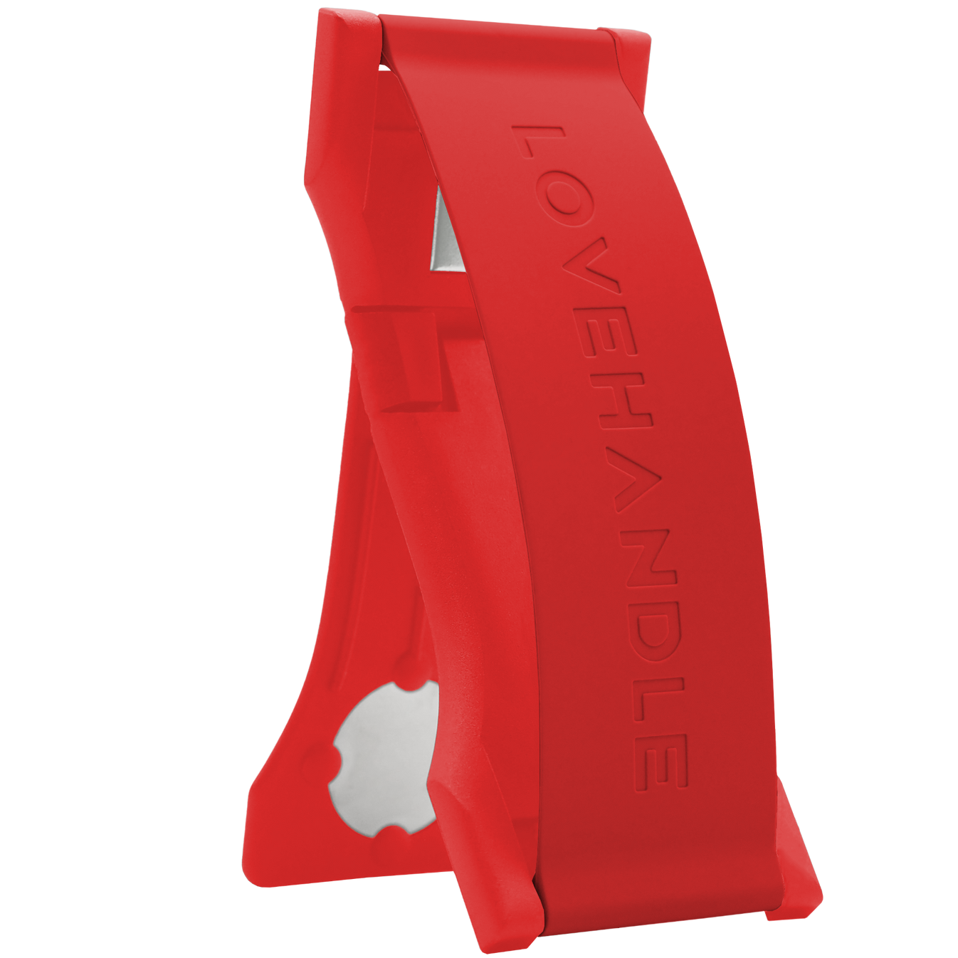 Lovehandle P-1104-13 PRO Silicone - Candy Apple Red on Red Base