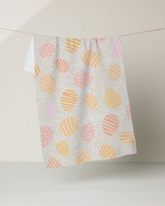 Geometry Buttercream Easter Tea Towel
