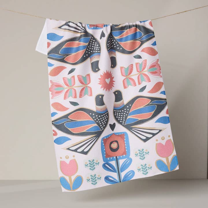 Geometry Tea Towel