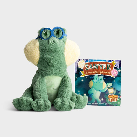 Dayspring U3317 Sawyer Discovers the Joy of Courage -  Book and Stuffed Animal