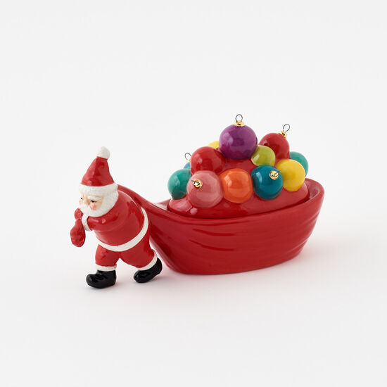 One Hundred 80 Degrees WA0012 Santa Candy Dish