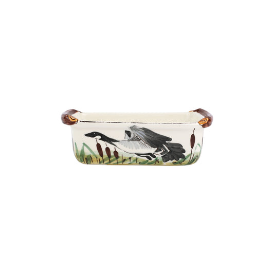 Vietri WDL-7879 Wildlife Goose Loaf Pan