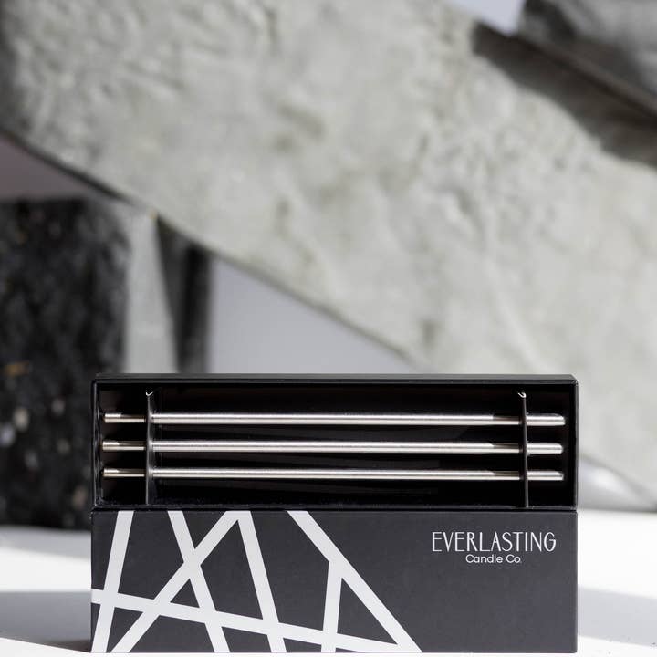 Everlasting Candle Co. Reusable Steel Candles - Set of 3