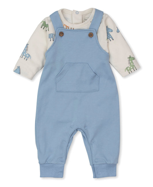 Kissy Kissy XBN005181 Giraffe Friends-Overall Set Mix - Blue