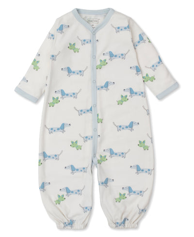 Kissy Kissy XBW00767N Puppy Fun Conversion Gown - Multi Blue