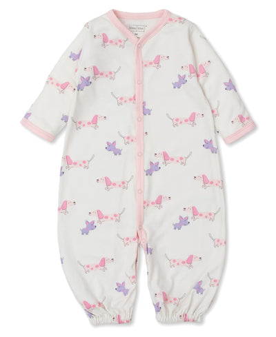 Kissy Kissy XGW00777N Puppy Fun Conversion Gown - Multi Pink