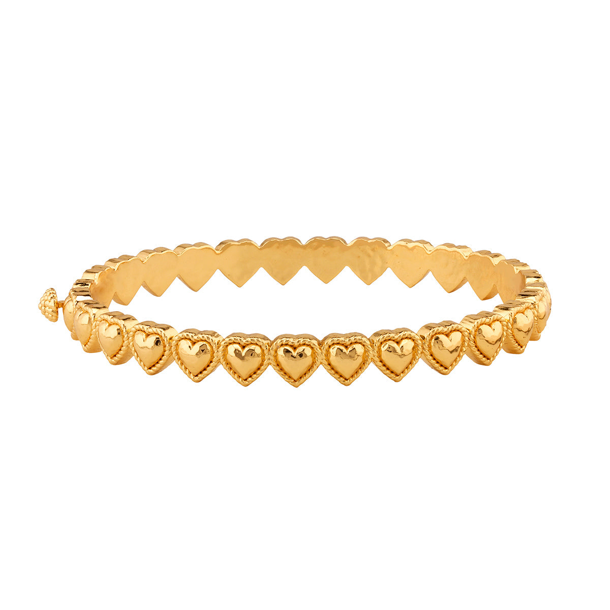 Juliska Capucine De Wulf ZLB03/710 Love Petite Hinged Bangle, S/M