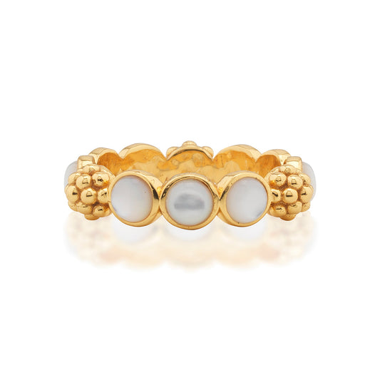 Juliska Capucine De Wulf Berry Gem Ring white