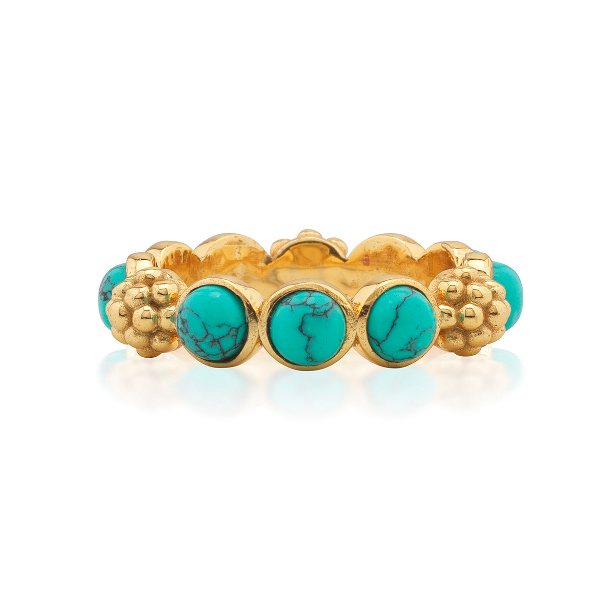 Juliska Capucine De Wulf Berry Gem Ring - Turqouise Berry Gem