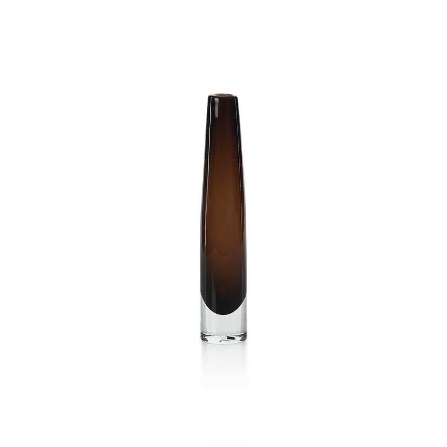 Zodax Tate Slim Base - Dark Amber