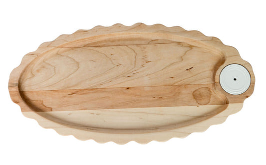 Nora Fleming B4 Scalloped Anniversary Tray - Maple