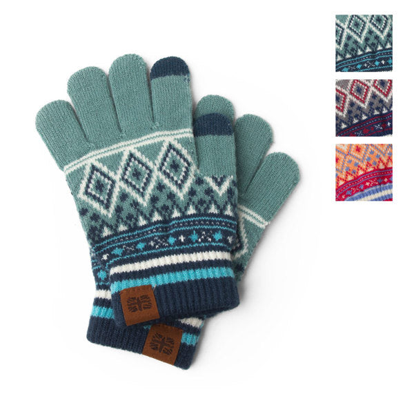 Britt's Knits BKKFG Kid's Fair Isle Gloves