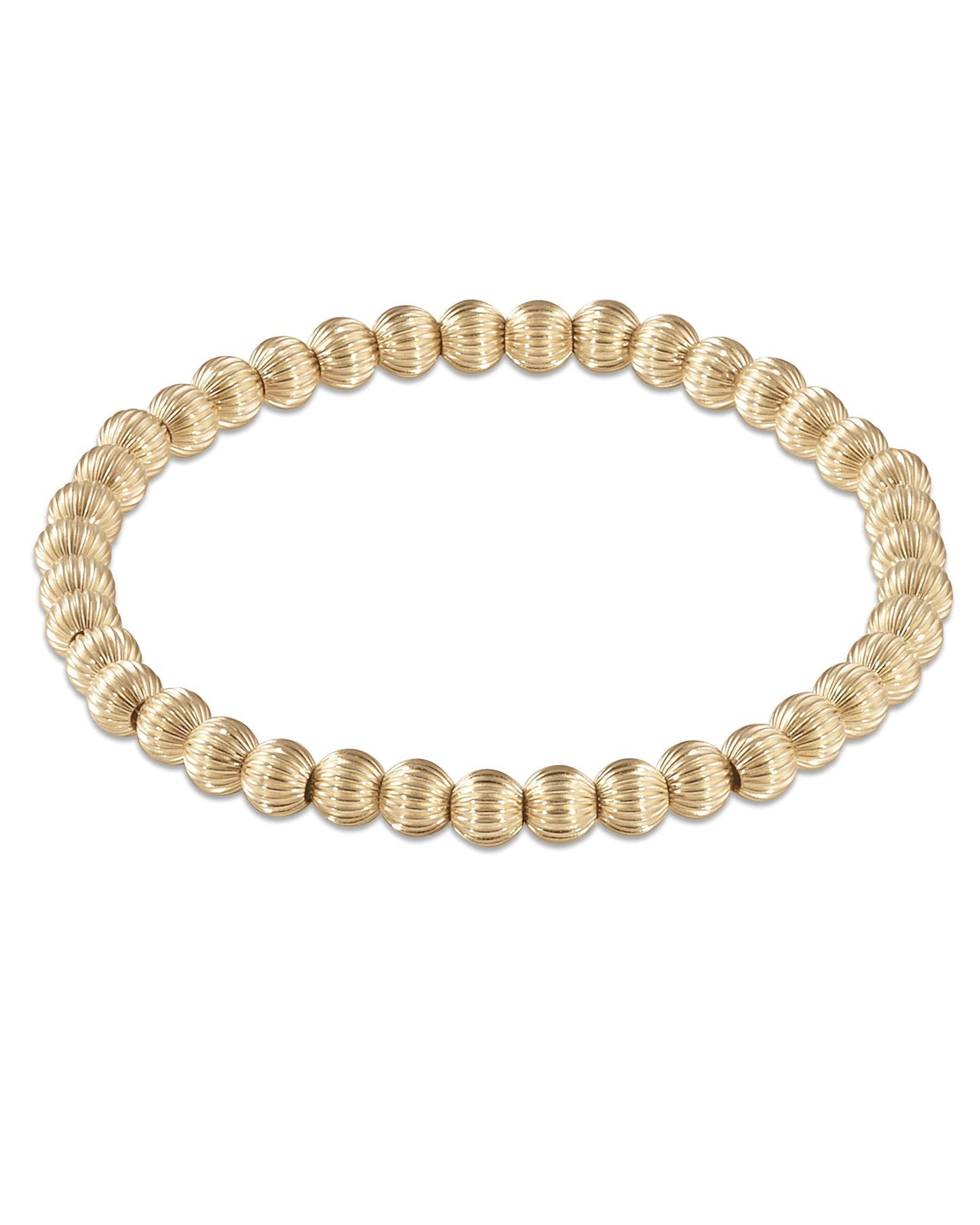 enewton BDIGG5 Dignity Gold 5mm Bead Bracelet